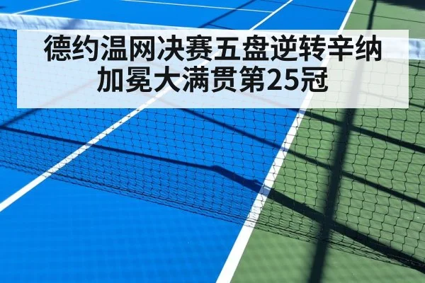 德约温网决赛五盘逆转辛纳加冕大满贯第25冠